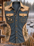 Christian Duck Hunting Sleeveless Collared Shirt