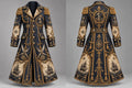 Men’s Fun Pirate-Themed Art Graphic Coat