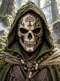 Forest Guardian Tree of Life Skull Full-Face Mask