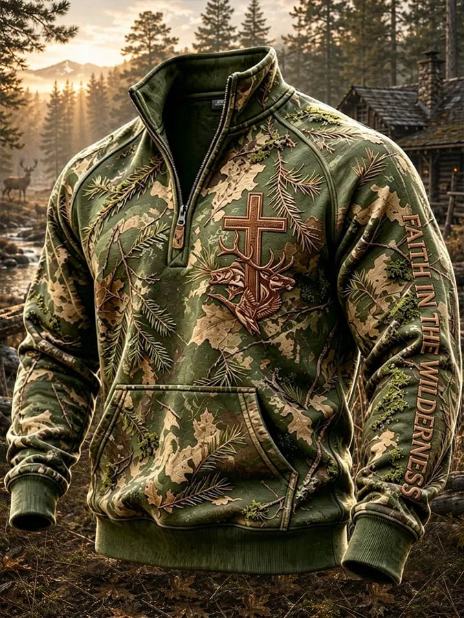 Men's Christian Hunter Printed Sweatshirt