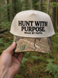 Retro Hunting and Faith Baseball Cap