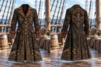 ⚔️ Men's Pirate Captain & Crossed Swords Coat
