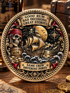 Rum Rebels “Plunder” Pirate Commemorative Medallion