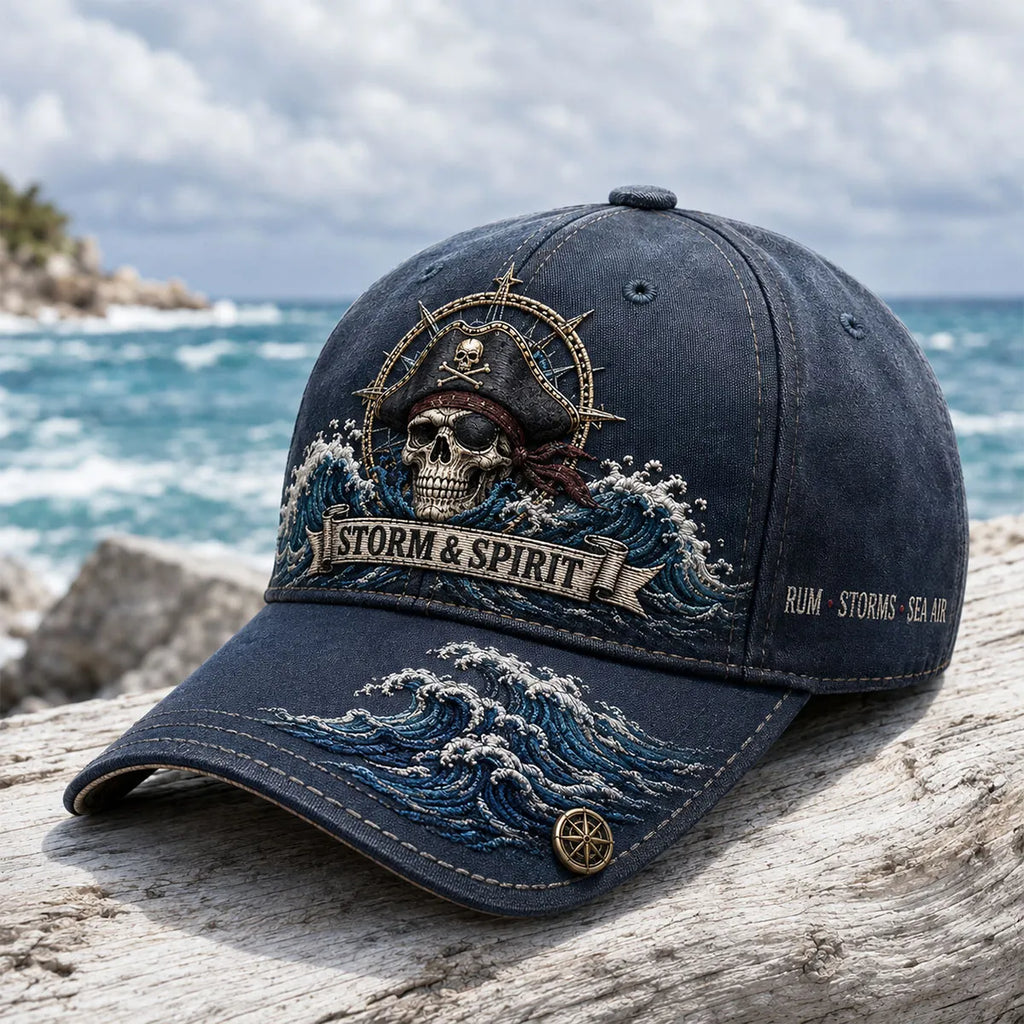 Storm & Spirit Pirate Skull Baseball Cap for Men Women