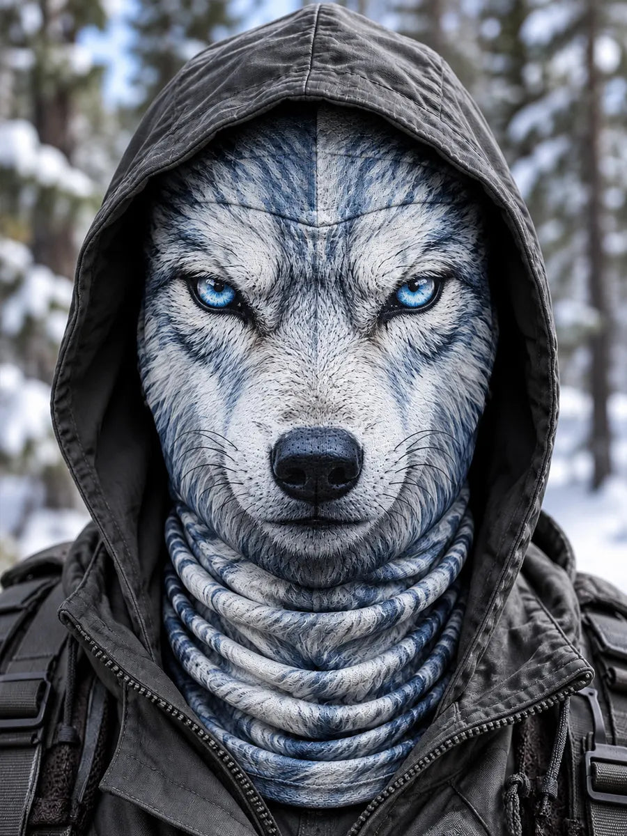 🐺 Wolf Face Mask