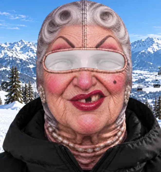 Funny Realistic Ski Face Mask
