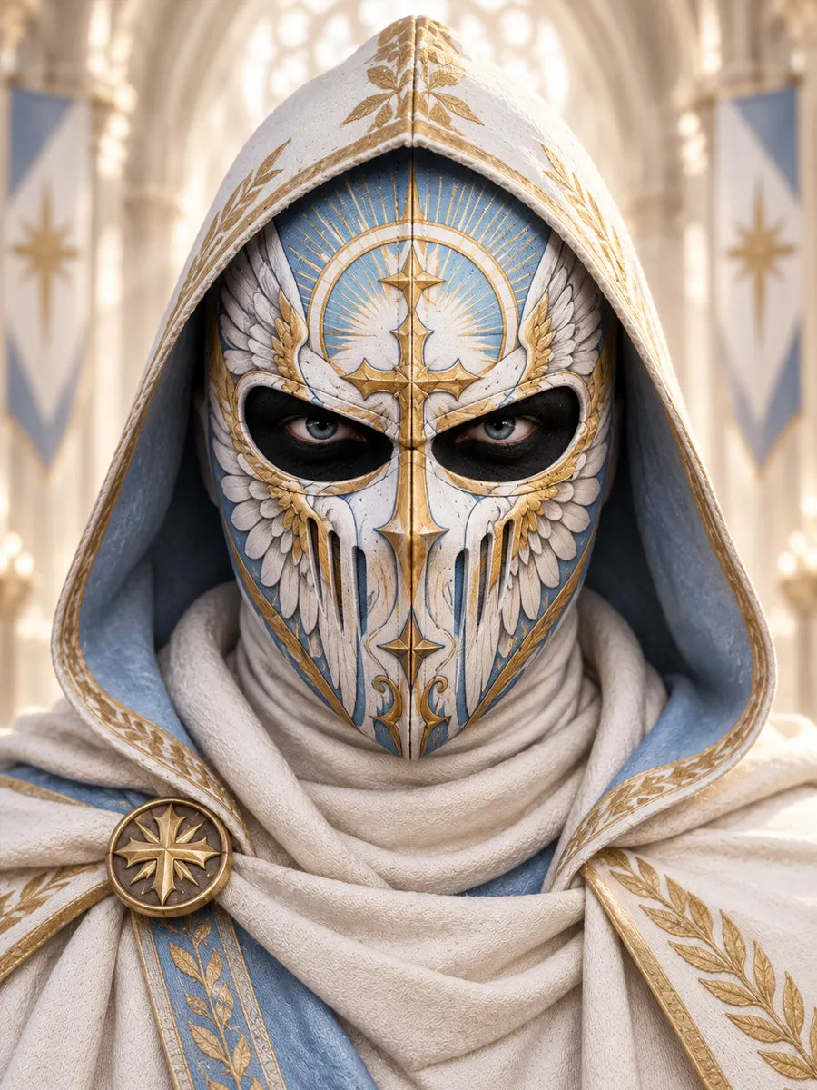 Faith Saint Angel Roleplay Face Mask