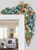 Exquisite Trident God of Sea Corner Wall Art