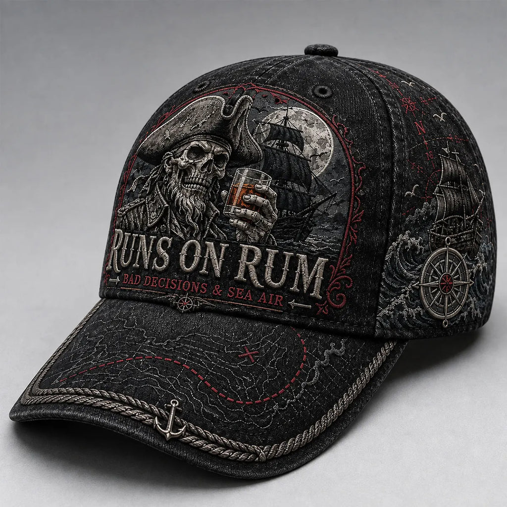 Pirate Skull Baseball Cap for Men