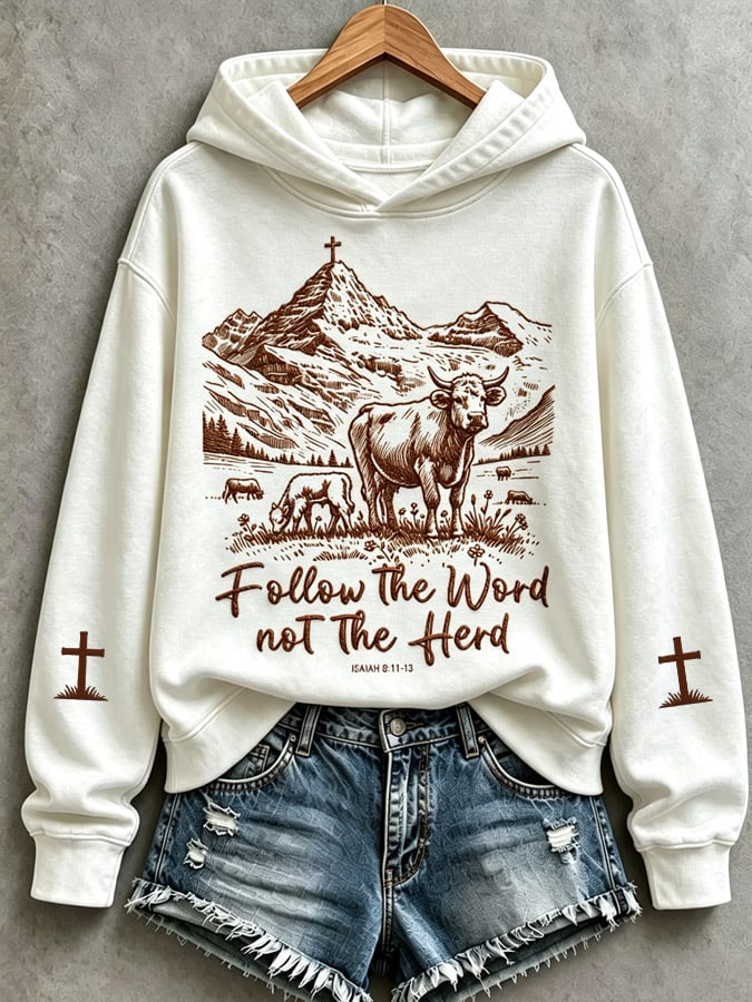 Women's Faith Cross Hoodie