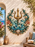 Ocean Trident Coastal Wall Decor