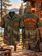 🦌 90% Waiting 10% Panic Hunting Season Shirt