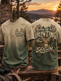 Men’s Retro Hunting Season Printed T-Shirt