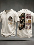 Men's "Runs On Rum, Bad Decisions, and Sea Air" T-Shirts
