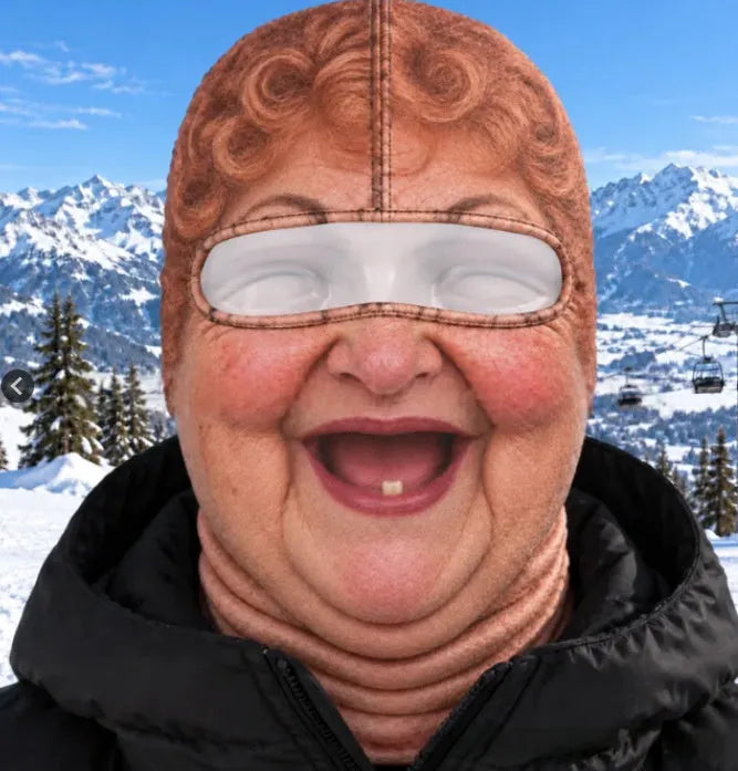 Funny Realistic Ski Face Mask