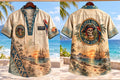 Pirate Rum Club Lace-Up Short Sleeve Shirt