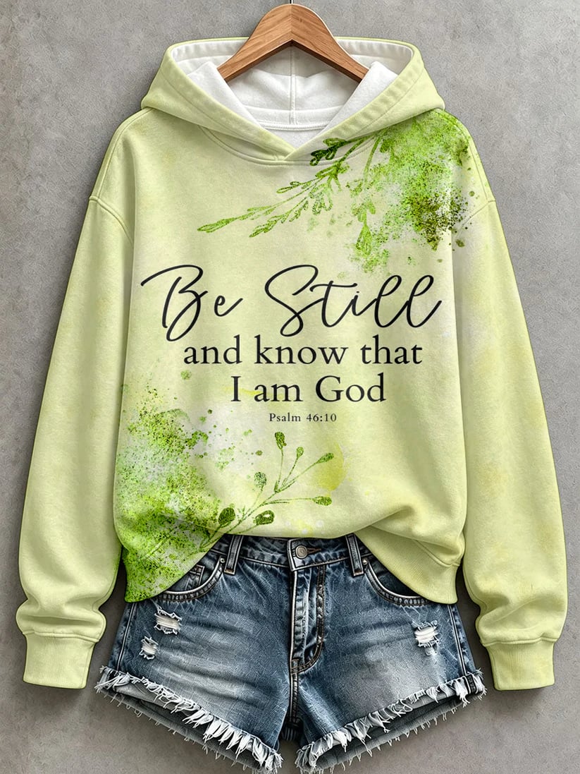 Women's Be Still And Know Hoodie
