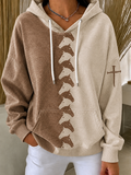 Women'S Retro Western Cross Hoodie