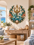 Ocean Trident Coastal Wall Decor