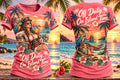 Island Vacation Pirate Woman Graphic T-Shirt