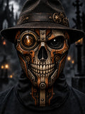 Steampunk Mechanical Skull Face Mask – Winter Balaclava