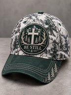 Retro Hunting Culture Faith Art Print Casual Baseball Cap