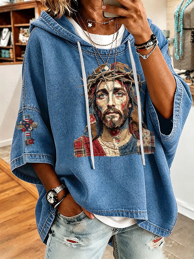 Women'S Faith Printed Hoodie