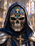 Gothic Cathedral Skull Full-Face Mask