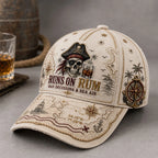 Men’s Vintage Pirate Skull Baseball Cap