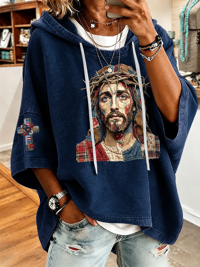 Women'S Faith Printed Hoodie