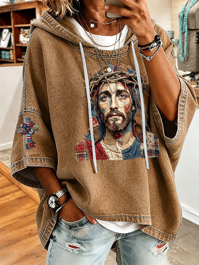 Women'S Faith Printed Hoodie