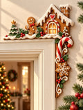 Christmas Gingerbread Door Corner Decoration