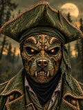 Demon Dog Themed Mask