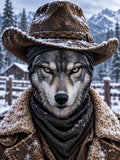 🐺 Wolf Face Mask