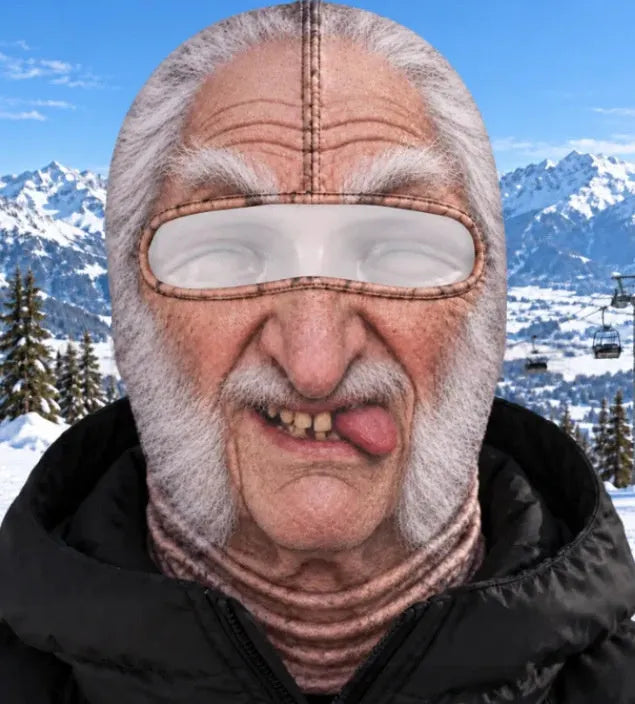 Funny Realistic Ski Face Mask