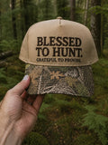 Retro Hunting and Faith Baseball Cap