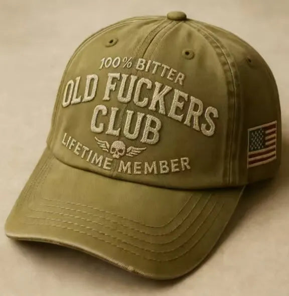 🔥Last Day 49% OFF -🦅 Vintage Distressed "Old Club" Lifetime Member Cap