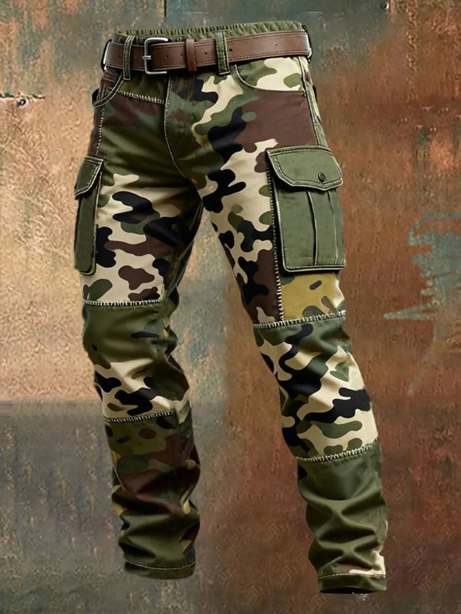 Men‘s Camouflage Printed Pants
