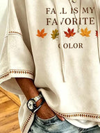 Women'S Casual Printed Hoodie