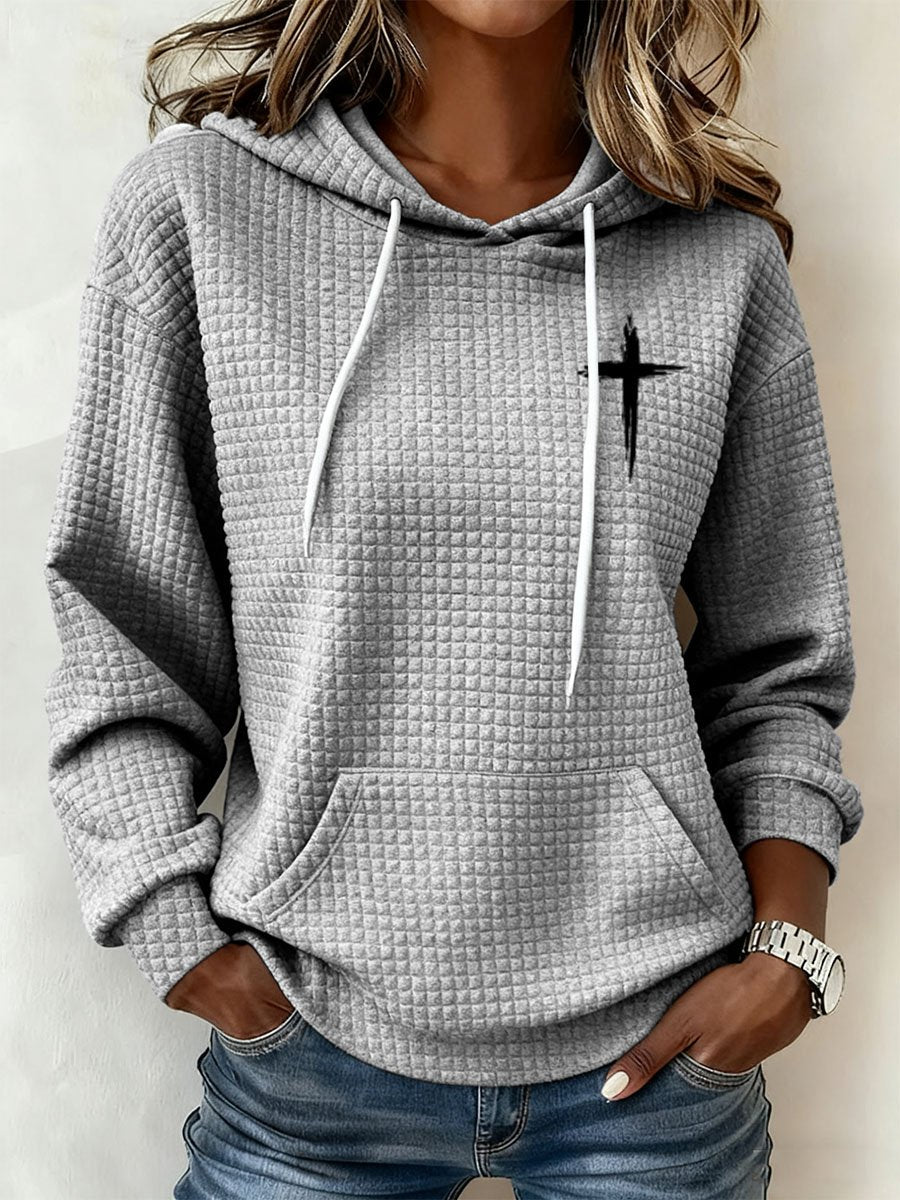 Women's God's Got My Back Print Hoodie