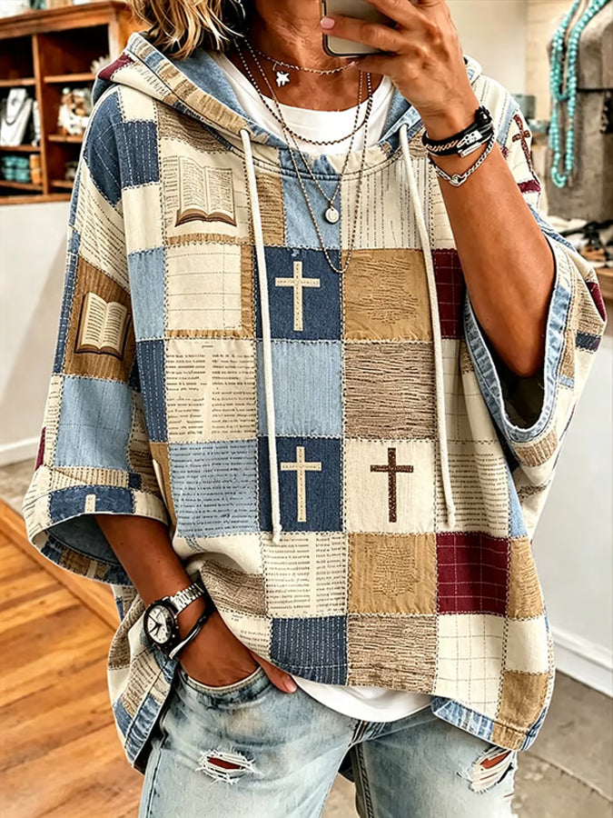 Women's Faith Print Hoodie