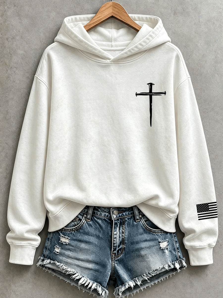 Women's Faith Cross Hoodie