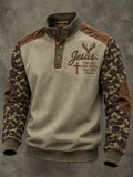 Men's Faith-Themed Printed Top